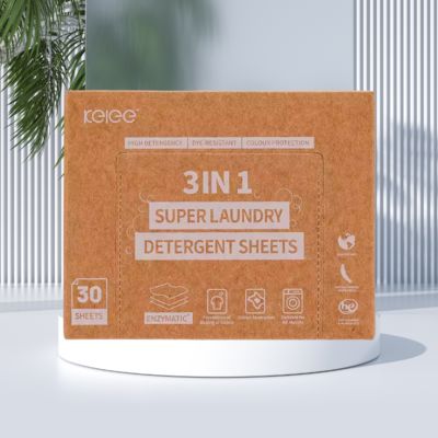 Dobra cena Plant Enzyme Laundry Detergent Paper Sheets Super Concentrated Laundry Detergent Sheets w Internecie