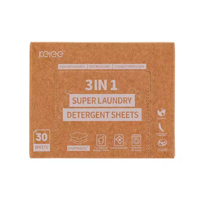 Dobra cena Natural Detergent Detergent Sheet Laundry 3 in 1 Lightweight Liquidless Fresh Scent w Internecie