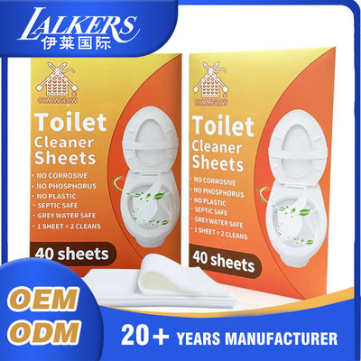 Dobra cena OEM Eco Toilet Tabletki Rozpuszczalne w wodzie Zmniejsza przyczepność statyczną Łatwe w użyciu w Internecie