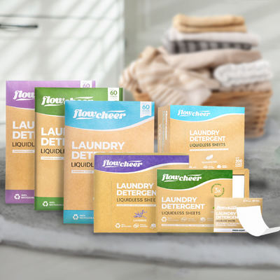 Ekologicznie przyjazne płytki z detergentu do prania biodegradowalne paski z detergentu do prania