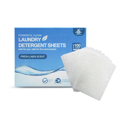 Dobra cena Producent jednorazowych, stałych listków do prania z enzymami, o zapachu lawendy i oceanu w Internecie