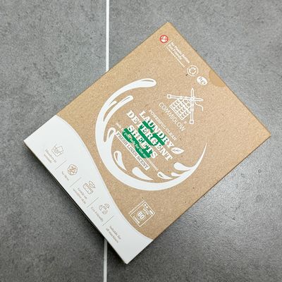 Ekologiczne, stałe paski do prania, skoncentrowane, jednorazowe tabletki czyszczące