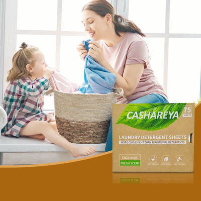 Głębokie dekontaminacja pralniczy detergent arkusz na etykiecie prywatnej jednorazowy pralniczy arkusz do prania