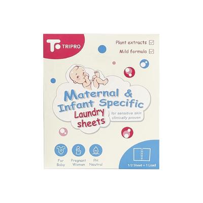 Przenośny rozpuszczalnik wodny do prania dziecięcego, detergent, arkusze, bioodwracalne mydło papierowe