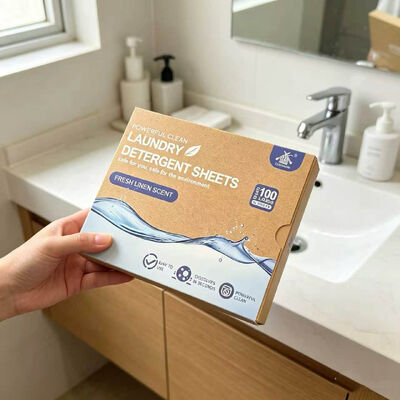 Dobra cena Płytki z detergentem do prania bez użycia chemikaliów przetestowane dermatologicznie do pielęgnacji tkanin bezpiecznych dla ciąży i niemowląt w Internecie